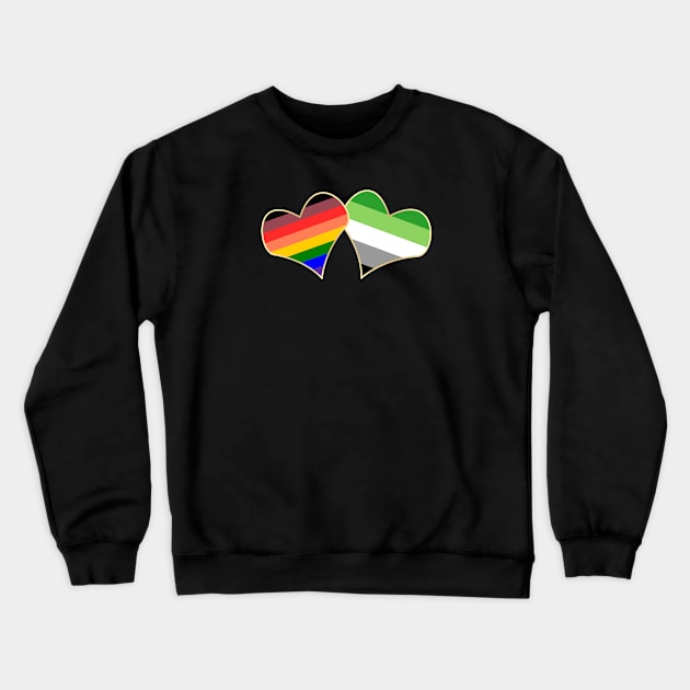 Split Attraction Crewneck Sweatshirt by traditionation